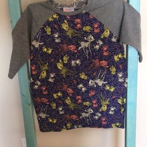 Girls (8) LulaRoe Disney Top
